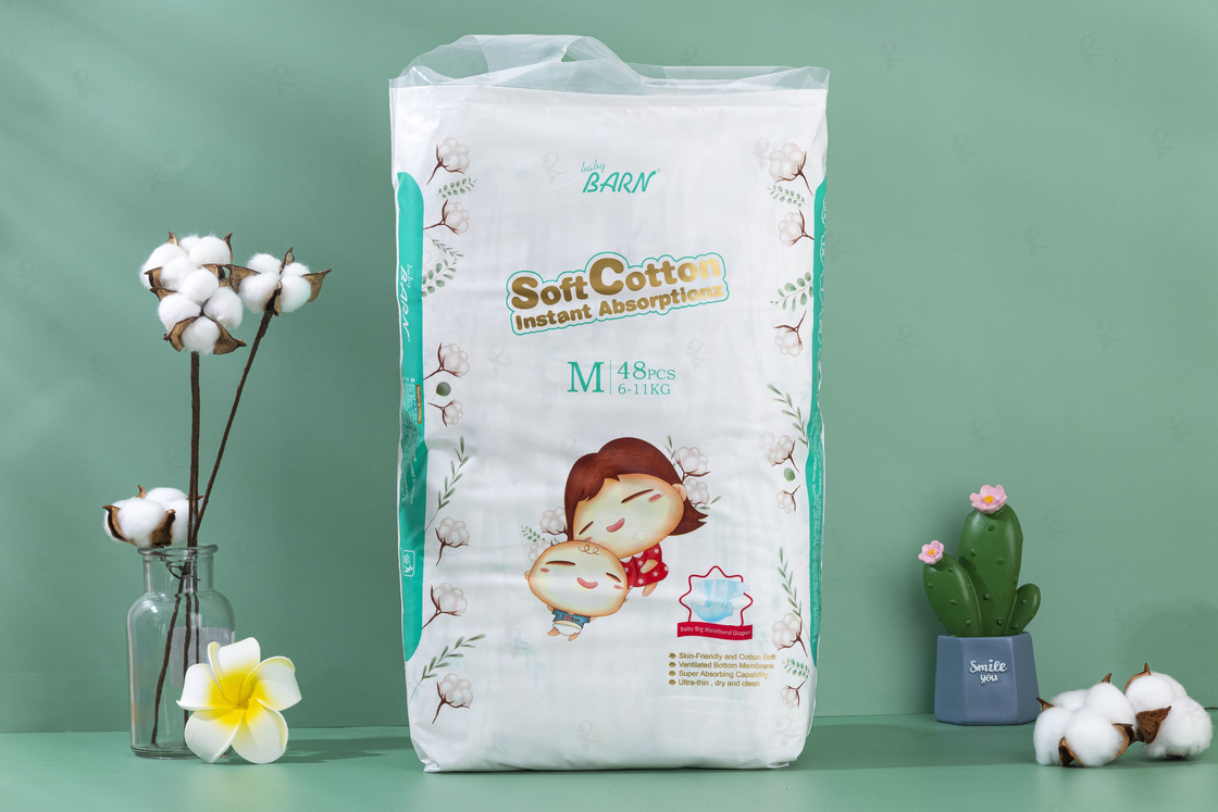 Super Dry Japanese SPA Core Disposable Baby Diapers Making All Sizes