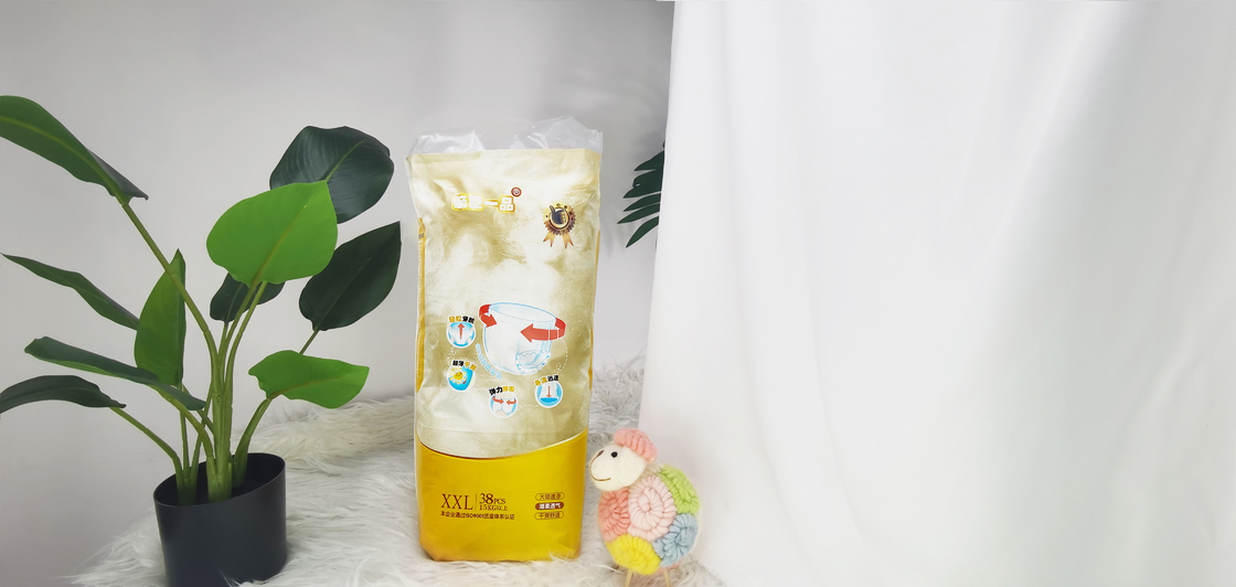 100% Cotton Sap Core Premium Disposable Nappies Pant For Baby Care