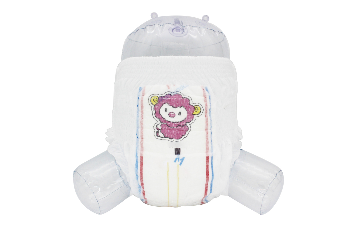 TUV Hot Rolling Non Woven Disposable Diaper Pant Pull Up Nappies Super Absorbent