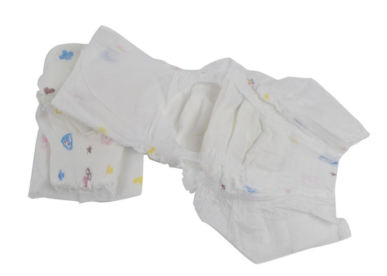 Non Woven Fabric Disposable Baby Diaper 18lbs Fluff Pulp Environmental Protection