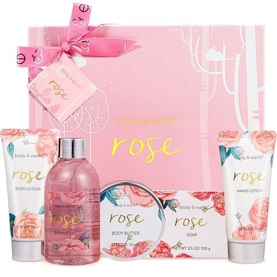 Strawberry Shower Gel Gift Set Christmas Gift Set OEM ODM Private Label
